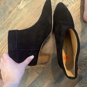 Velvet lucky brand booties size 11 worn 2-3 times